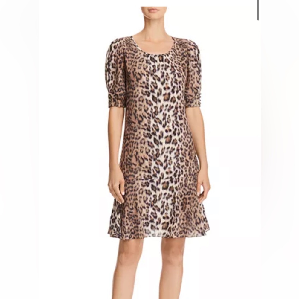 Joie Angeni Leopard Print Dress Size XXS